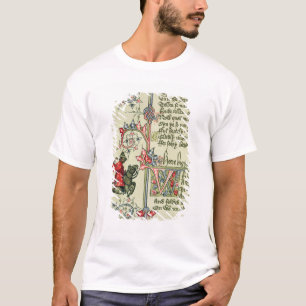De Merchant, facsimile detail van T-shirt