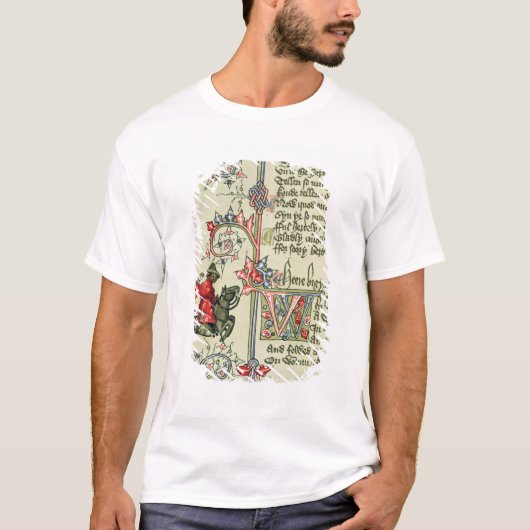 De Merchant, facsimile detail van T-shirt (Voorkant)