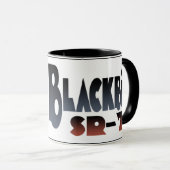 De merel mok (Voorkant rechts)