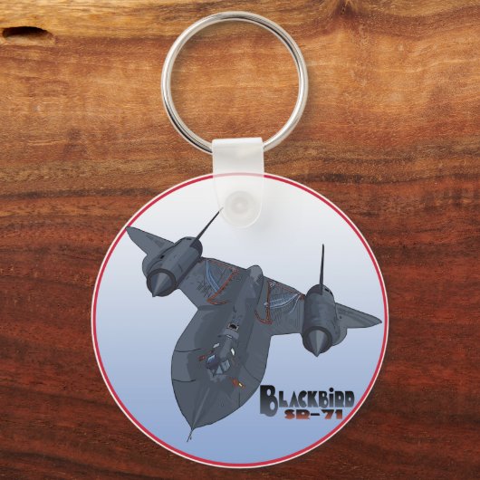 De merel sleutelhanger (Voorkant)