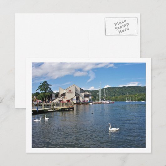 de meren briefkaart (Voorkant / Achterkant)