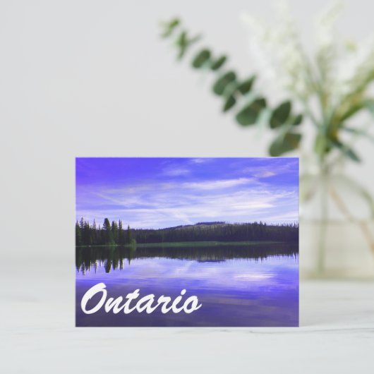 De Meren van Ontario Briefkaart (Staand voorkant)