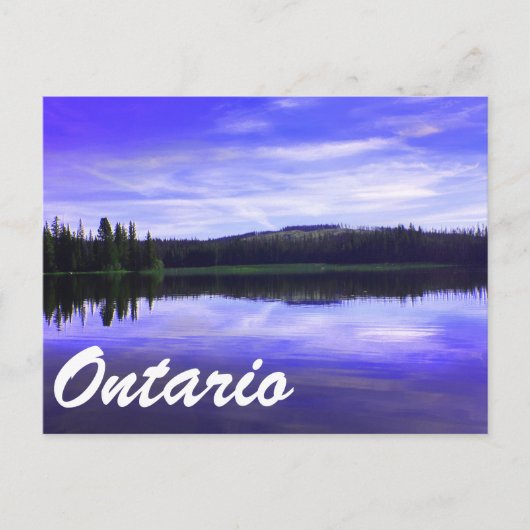 De Meren van Ontario Briefkaart (Voorkant)