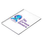 De merkwaardige gamers notebook notitieboek (Linkerzijde)