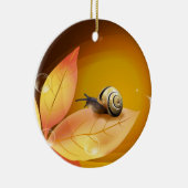 De merkwaardige slak keramisch ornament (Rechts)