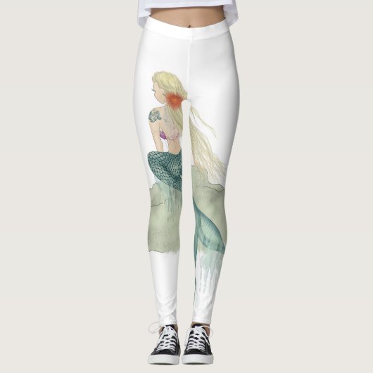 DE MERMAID - Leggins Leggings (Voorkant)