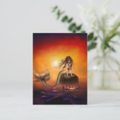 De Mermaids Treasure Briefkaart (Staand voorkant)