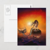 De Mermaids Treasure Briefkaart (Voorkant / Achterkant)