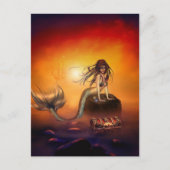 De Mermaids Treasure Briefkaart (Voorkant)