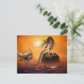 De Mermaids Treasure Briefkaart (Staand voorkant)