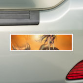 De Mermaids Treasure Bumpersticker (Op auto)