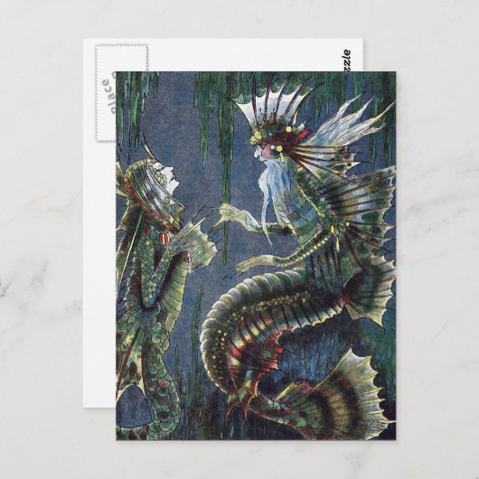 De Merman King Briefkaart (Voorkant / Achterkant)