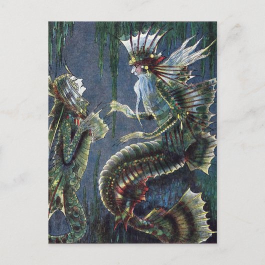 De Merman King Briefkaart (Voorkant)