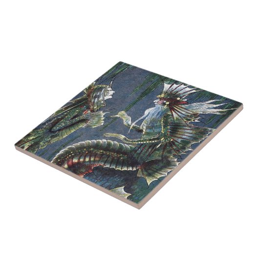 De Merman King Tegeltje (Zijkant)