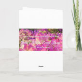 De Merrie & het Veulen van het moederdag van het Kaart (Achterkant)