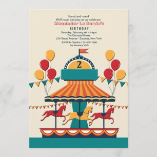 De Merry-Go-Round Uitnodiging