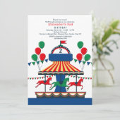 De Merry-Go Uitnodiging #2 (Staand voorkant)