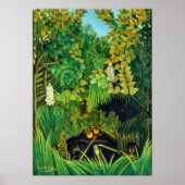De Merry Jesters - Henri Rousseau Poster (Voorkant)
