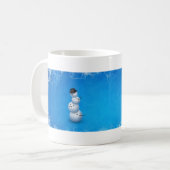 De Merry Snowman Koffiemok (Voorkant links)