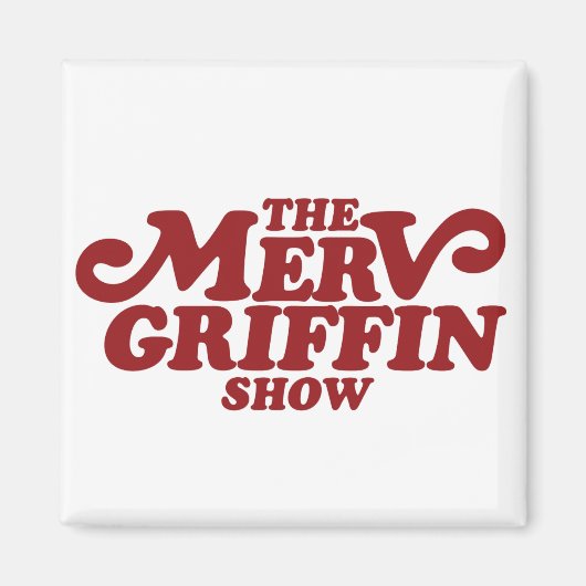De Merv Griffin Show Merchandise Magneet (Voorkant)