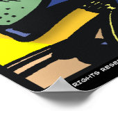 De Mess op mijn bureau Poster (Hoek)