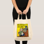 De Mess op mijn bureau Tote Bag (Voorkant (product))
