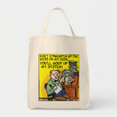 De Mess op mijn bureau Tote Bag (Voorkant)