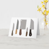 De Messen van de chef-kok Kaart (Gele Bloem)