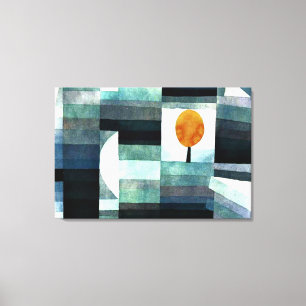 De Messenger van Paul Klee Canvas Afdruk