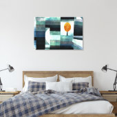 De Messenger van Paul Klee Canvas Afdruk (Insitu (Slaapkamer))