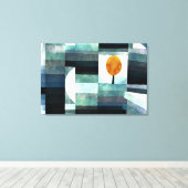 De Messenger van Paul Klee Canvas Afdruk (Insitu (Houten vloer))