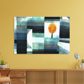 De Messenger van Paul Klee Canvas Afdruk (Insitu (Woonkamer))