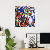 De messenslijper, beroemd schilderij, poster (Thuiskantoor)