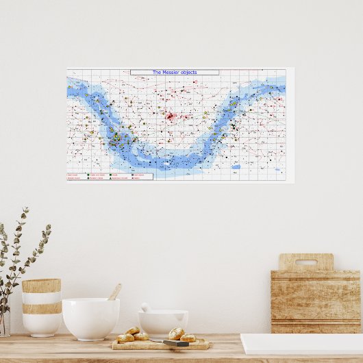 De Messier maakt bezwaar tegen het Celsius Sterra Poster (Keuken)