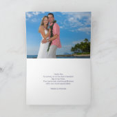 De met de hand geschilderde Bloemen Gevouwen Kaart (Binnen)