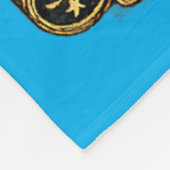 De met sterren bezaaide banier Patriottische VS 4 Fleece Deken (Hoek)