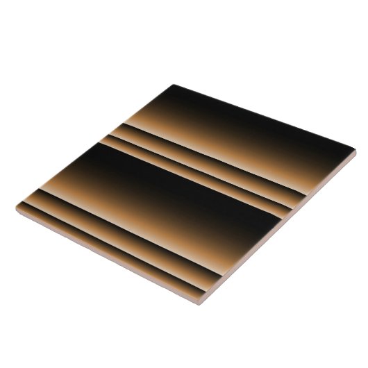 De metaal Strepen Ombre van het Koper van het Tegeltje (Zijkant)