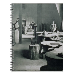 De metale workshop, van de workshops van de Bauh Notitieboek