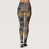 De metalen collage leggings (Achterkant)