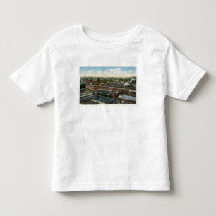 De metallische inktpatroon van de Unie Co. Bldgs Kinder Shirts