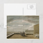 De meteor van 18 augustus 1783, zoals blijkt uit d briefkaart (Voorkant / Achterkant)