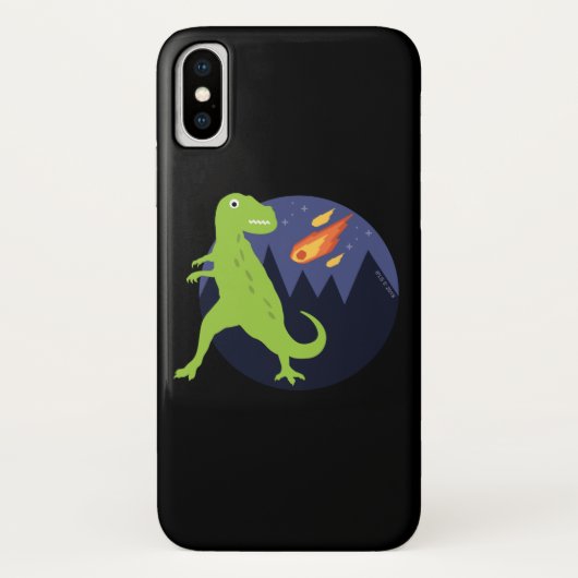 De meteoriet die stookt Case-Mate iPhone case (Achterkant)