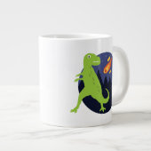 De meteoriet die stookt grote koffiekop (Voorkant rechts)