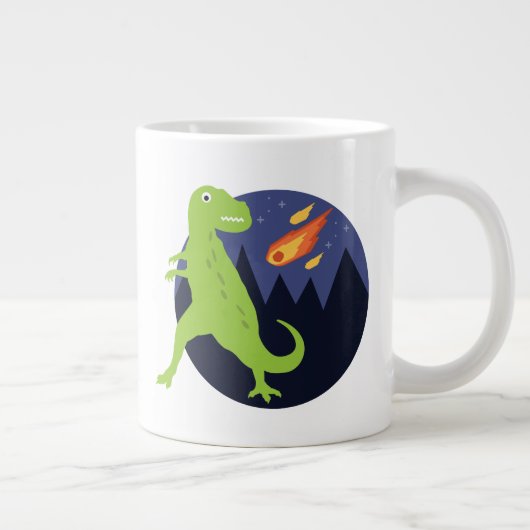 De meteoriet die stookt grote koffiekop (Rechts)