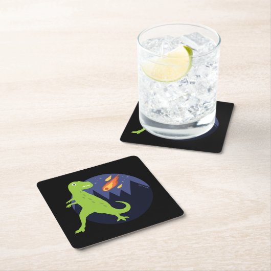 De meteoriet die stookt kartonnen onderzetters (Insitu)