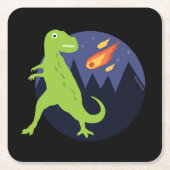 De meteoriet die stookt kartonnen onderzetters (Voorkant)