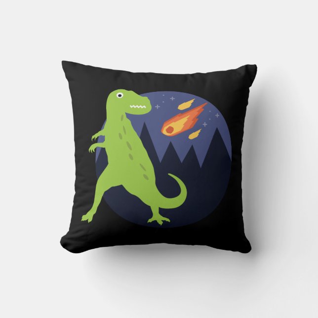 De meteoriet die stookt kussen (Voorkant)