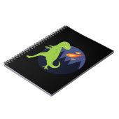 De meteoriet die stookt notitieboek (Linkerzijde)