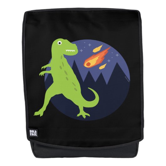 De meteoriet die stookt rugtassen (Voorkant)