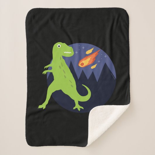 De meteoriet die stookt sherpa deken (Voorkant)